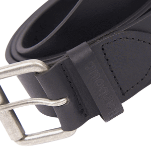 Barbour Allanton Leather Belt Black